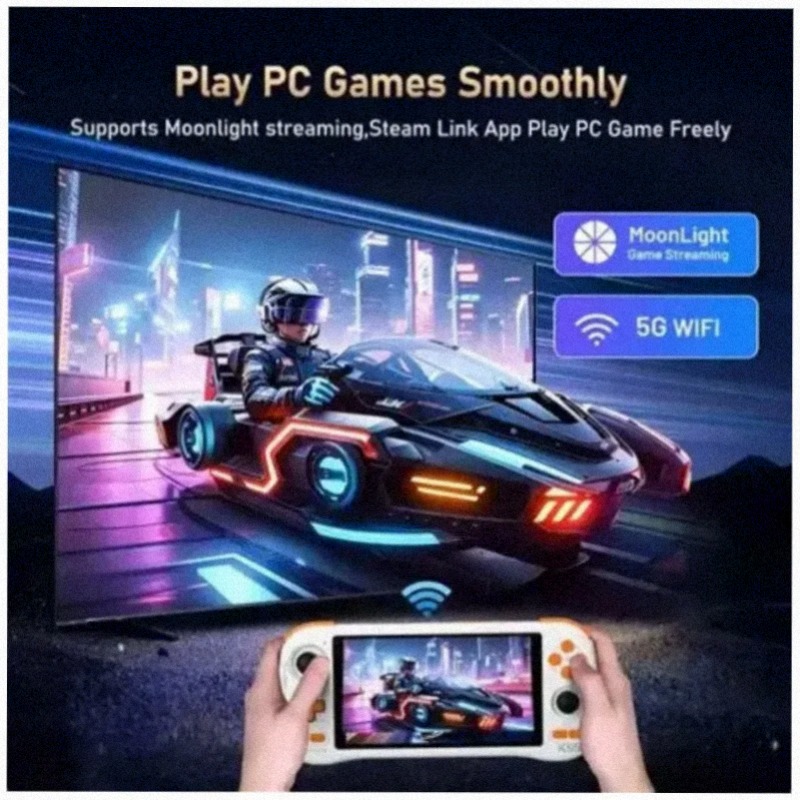 KINHANK K59 Handheld Game Cons - Gaming Console Under 5000 recension och pris