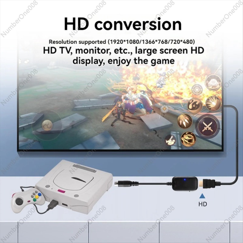 HDMI Converter Cable for Sega  - Gaming Console Tv recension och pris