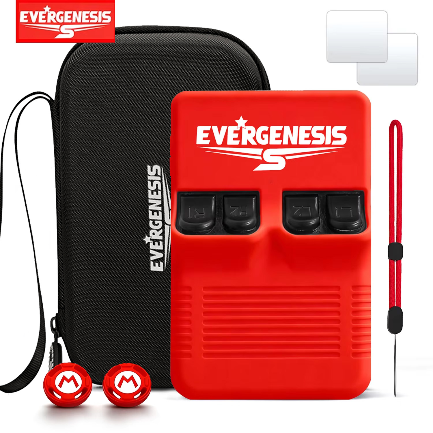 R36S Protective Case Set for R - Gaming Console For Phone recension och pris