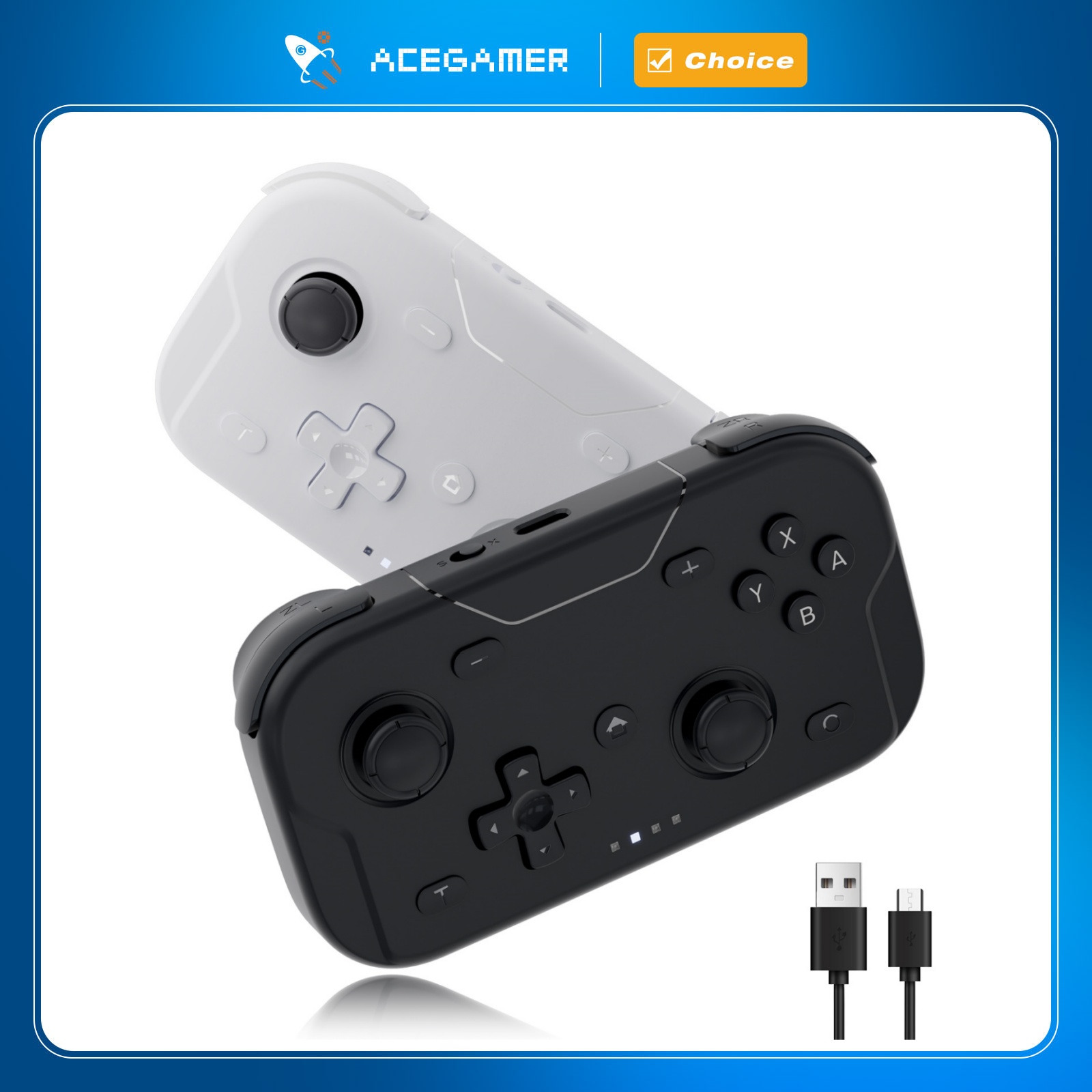 AceGamer Pocket Game Controlle - Gaming Console For Phone recension och pris