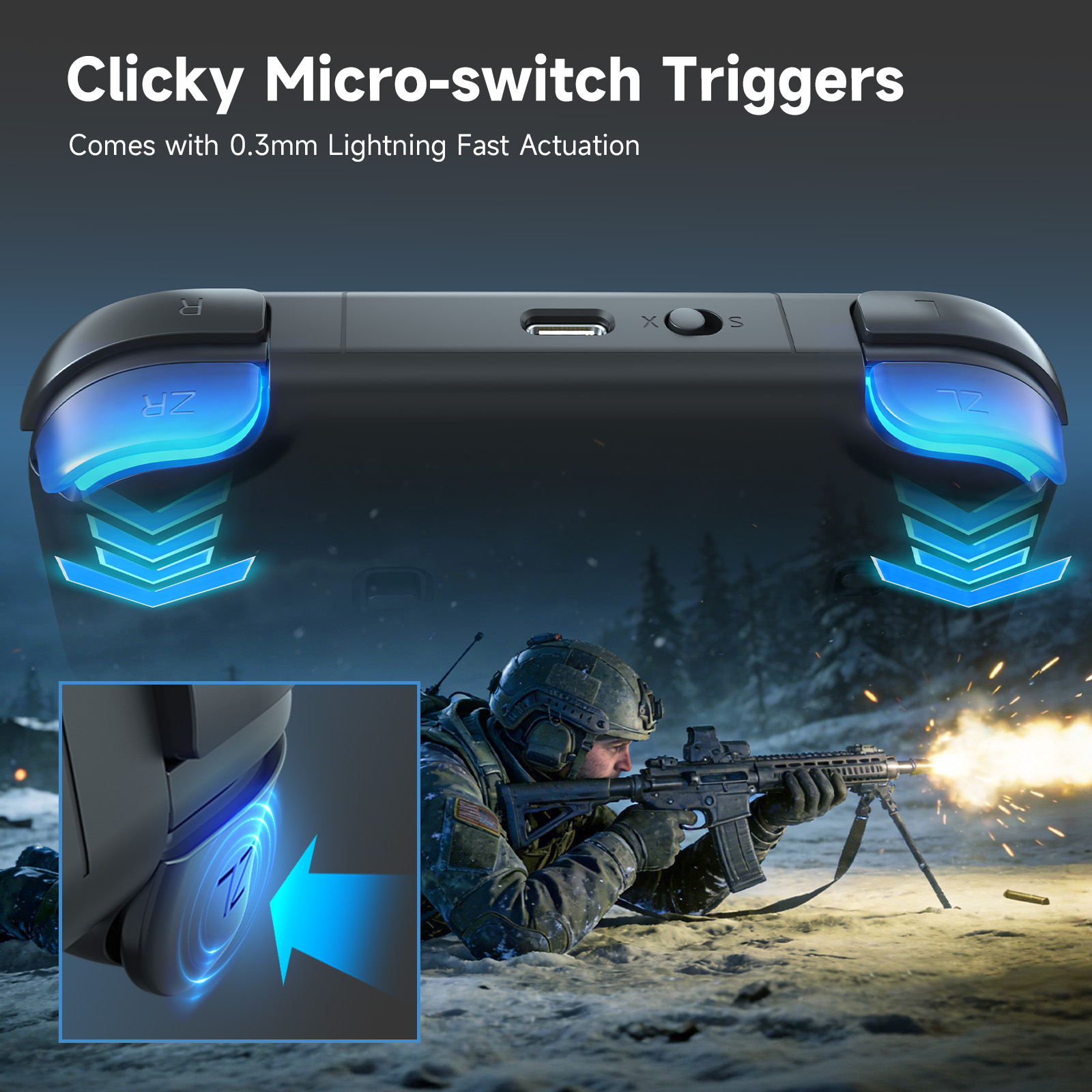 AceGamer Pocket Game Controlle - Gaming Console For Phone recension och pris